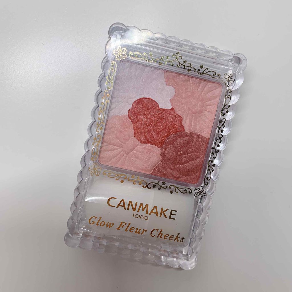 グロウフルールチークス/キャンメイク/パウダーチークを使ったクチコミ(1枚目)