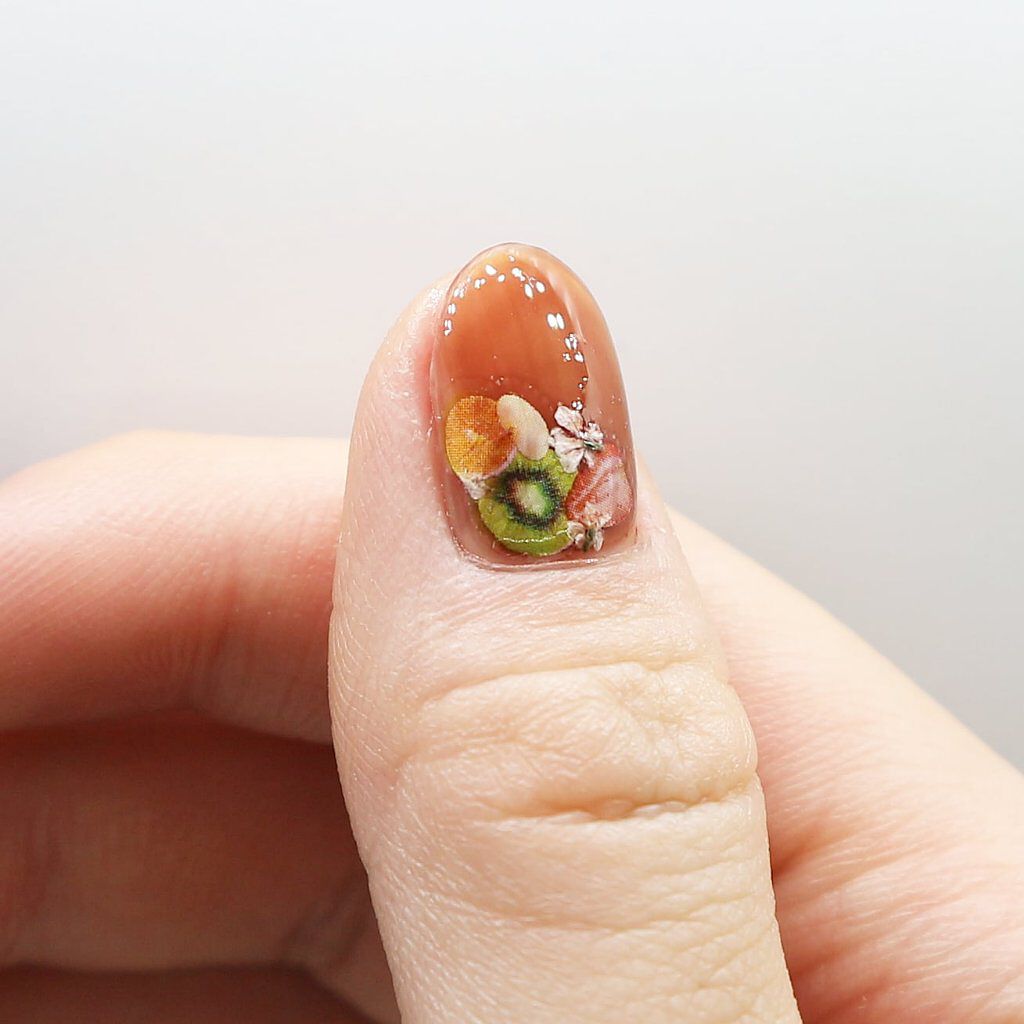 リキュールネイル3/キャンドゥ/マニキュアを使ったクチコミ（3枚目）