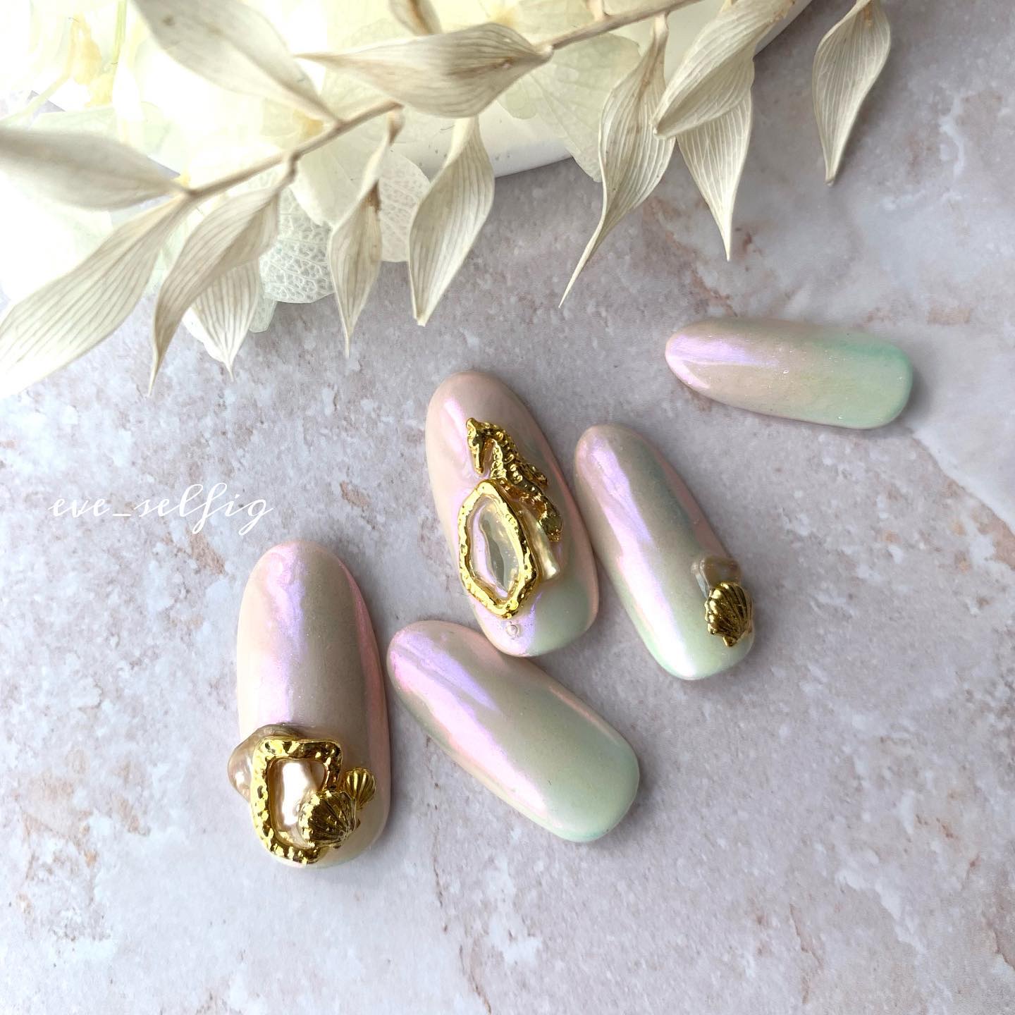 グラデーションジェル/ネイル工房/ジェルネイルを使ったクチコミ（2枚目）