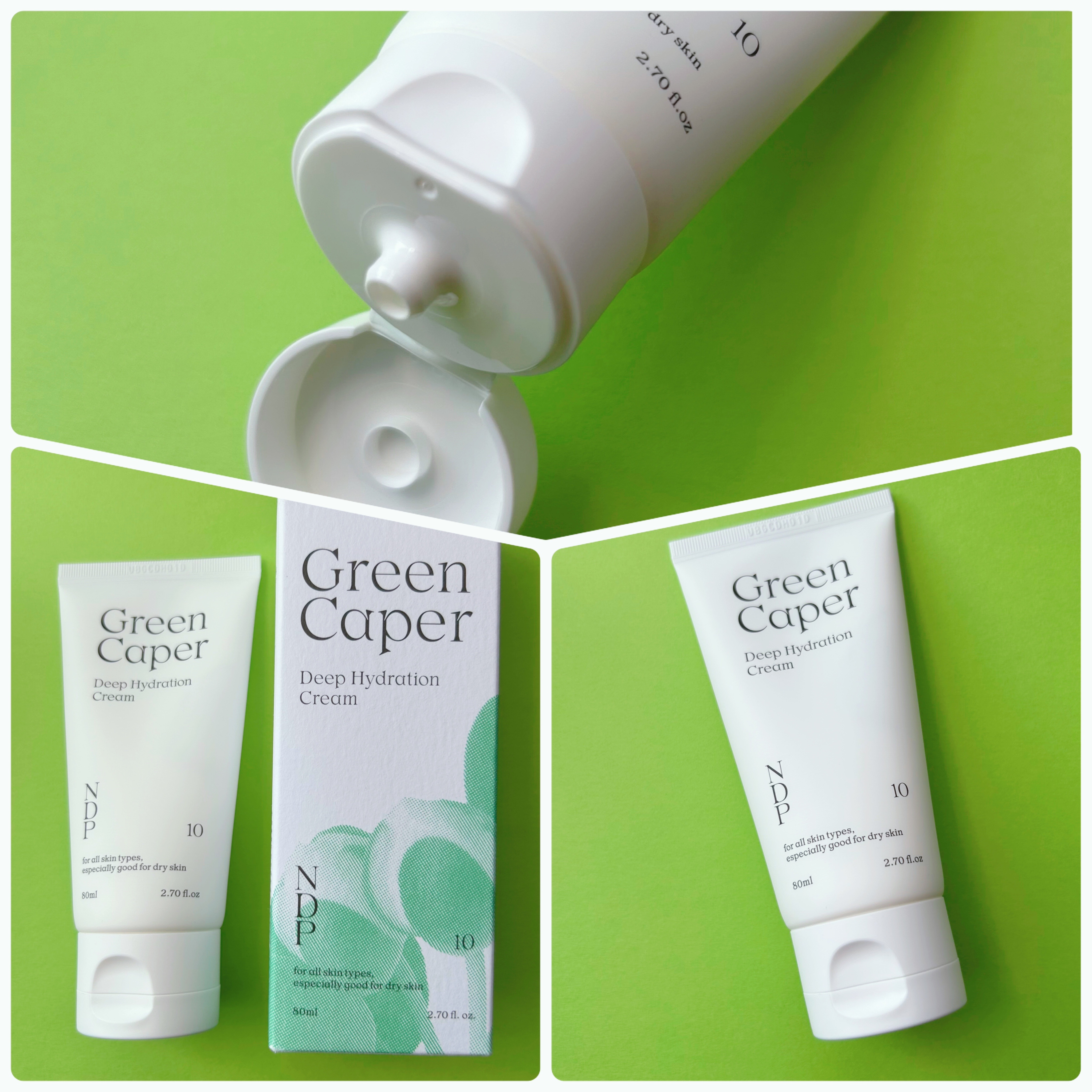 グリーンケイパーディープハイドレーションクリーム /NATURAL DERMA PROJECT/フェイスクリームを使ったクチコミ（2枚目）