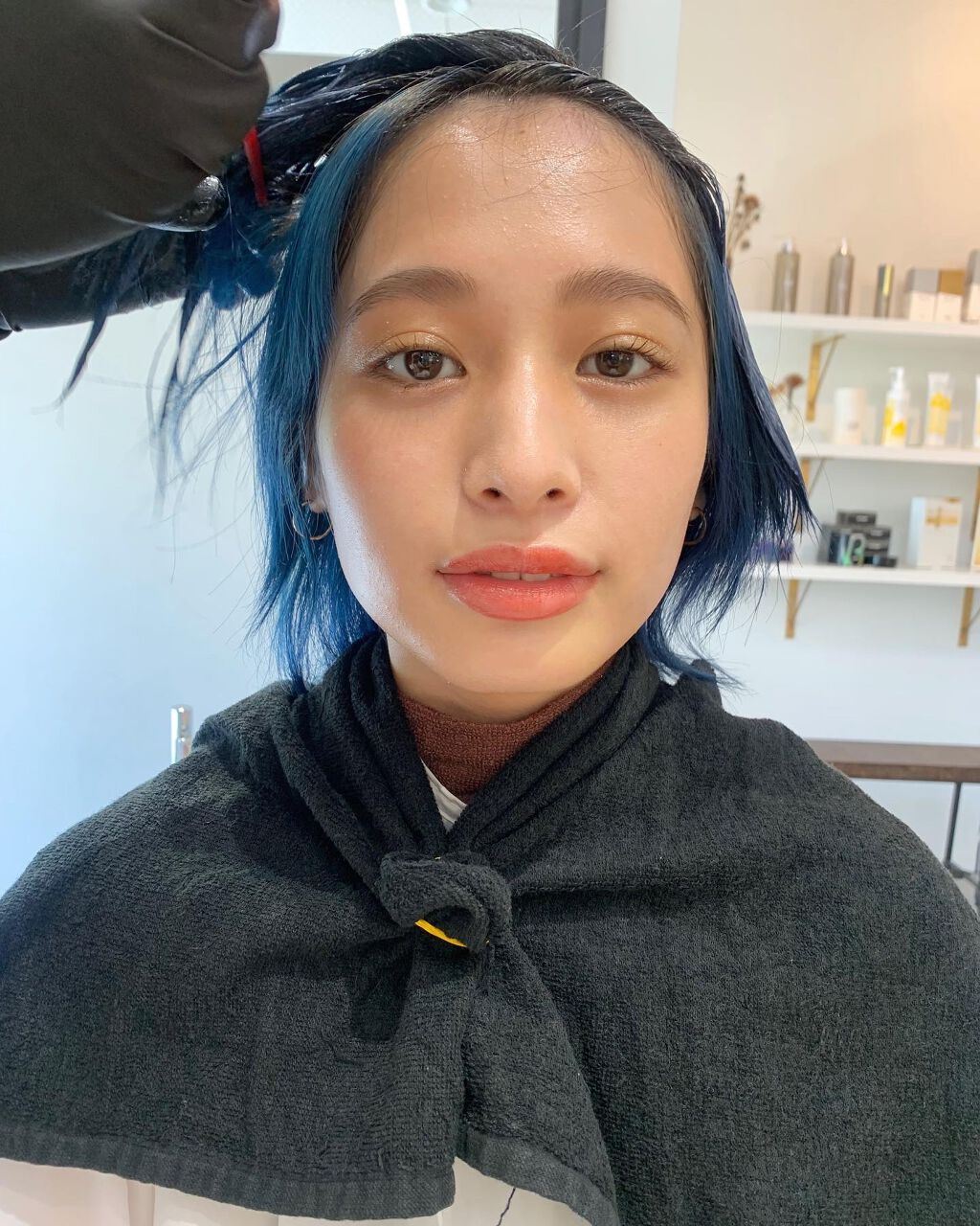 トーン ペタル リップ アンド チーク 04 レディッシュブラウン/to/one/口紅を使ったクチコミ（2枚目）