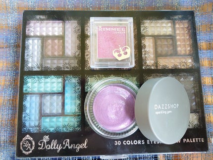 30COLORSEYESHADOWPALETTE/Dolly Angel/アイシャドウパレットを使ったクチコミ(1枚目)