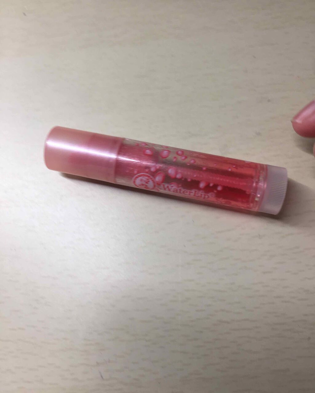 ウォーターリップ ほんのり色つき/メンソレータム/リップクリームを使ったクチコミ(2枚目)