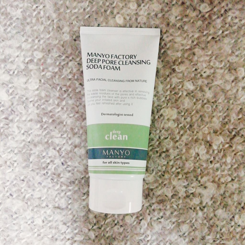 ソーダ洗顔料/manyo/洗顔フォームを使ったクチコミ（1枚目）