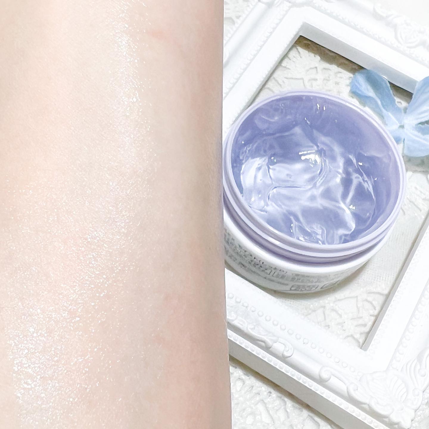 薬用ホワイトニングジェルEX モイスト（しっとり）/シミウス/オールインワン化粧品を使ったクチコミ（3枚目）