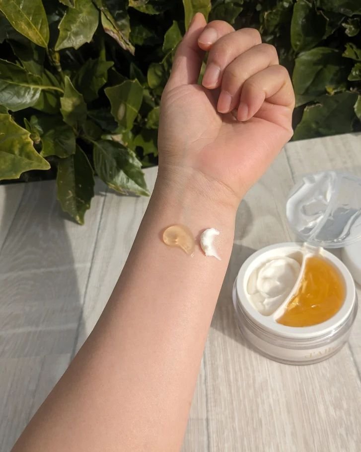 ホワイトトリュフダブルセラムアンドクリーム/ダルバ/フェイスクリームを使ったクチコミ（2枚目）