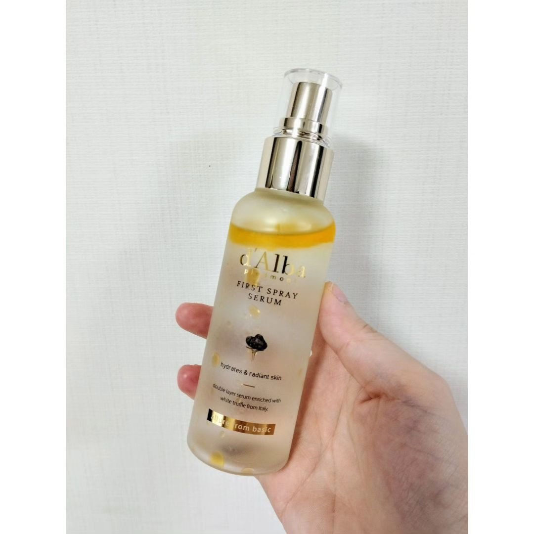 ダルバ ホワイトトリュフファーストスプレーセラム/ダルバ/ミスト状化粧水を使ったクチコミ（3枚目）