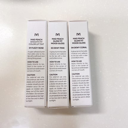 マッドピーチグロウフィットムードグロス/MAD PEACH/リップグロスを使ったクチコミ(3枚目)