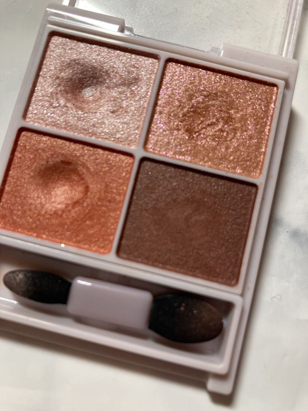 シルキースフレアイズ/キャンメイク/アイシャドウパレットを使ったクチコミ（2枚目）