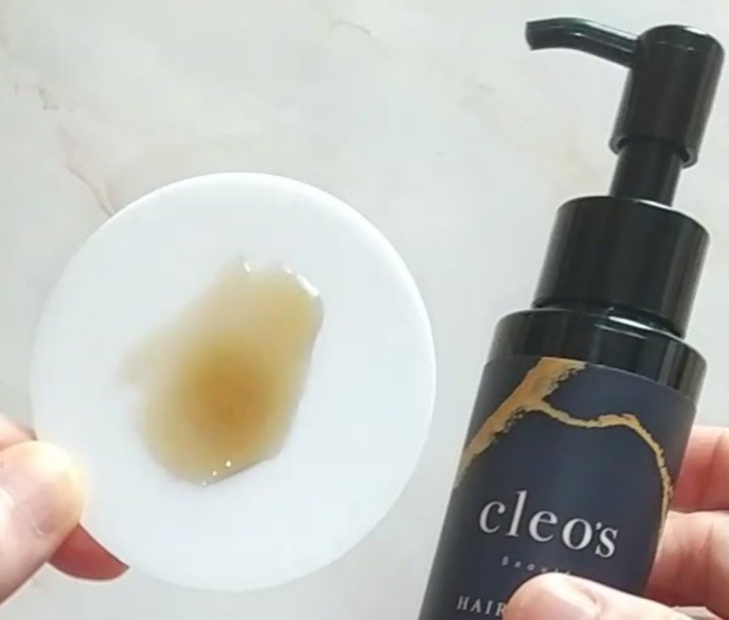 ブースターヘアセラム/Cleo's Beauté/洗い流すヘアトリートメントを使ったクチコミ(4枚目)