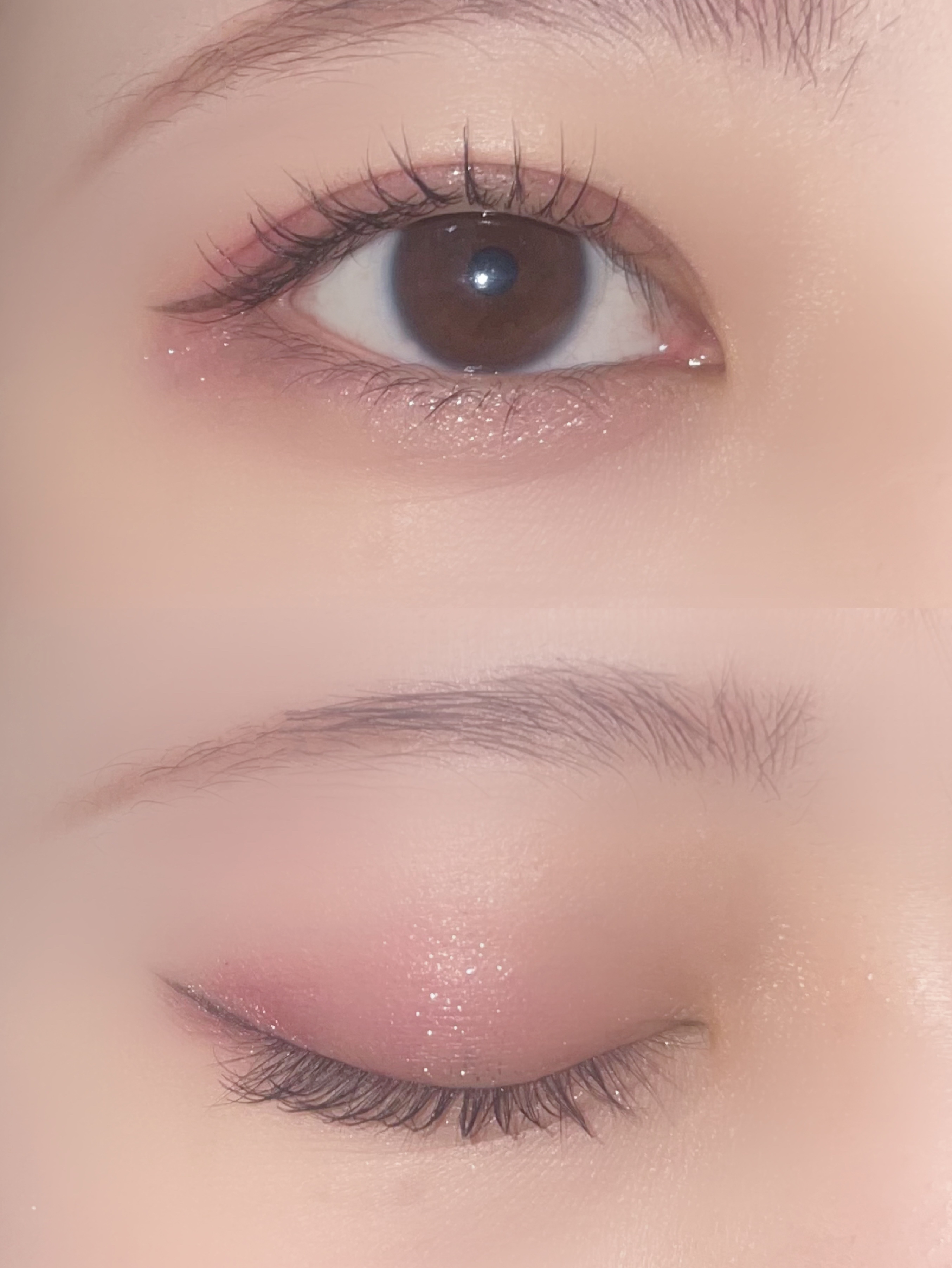 シングル カラー アイシャドウ 171 ピンク系/ちふれ/単色アイシャドウを使ったクチコミ（3枚目）