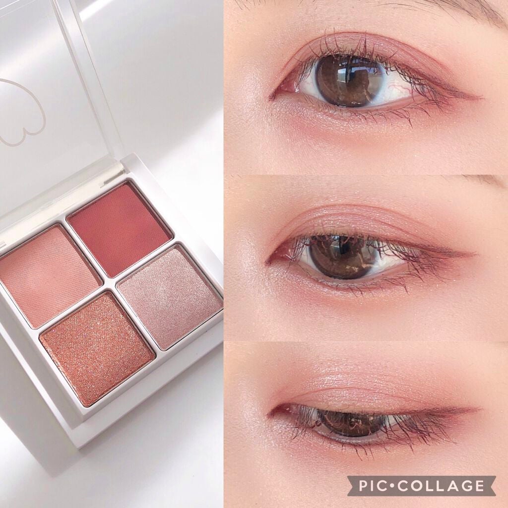 THE アイパレR/b idol/アイシャドウパレットを使ったクチコミ(4枚目)