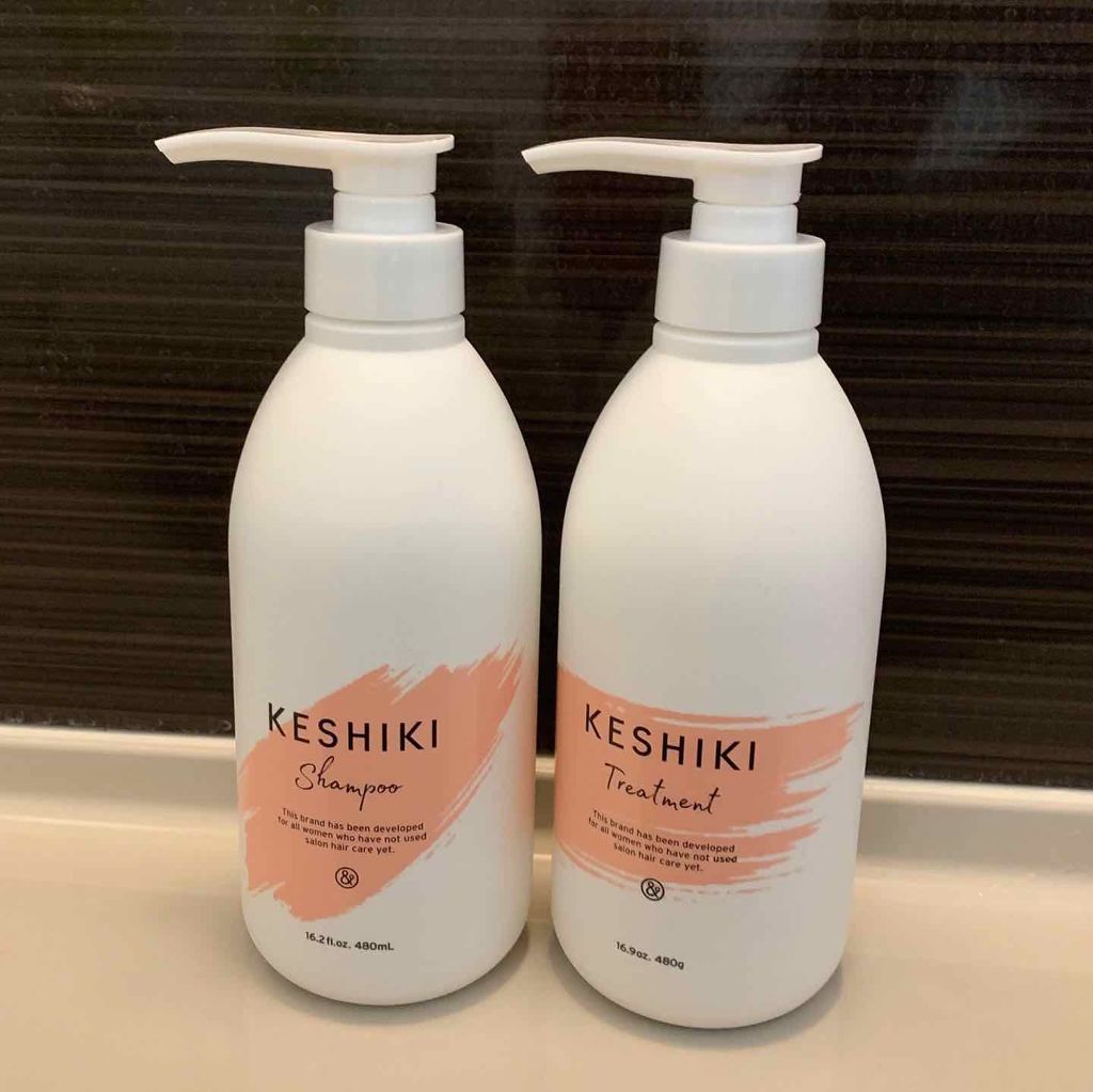 KESHIKIシャンプー／ヘアトリートメント/KESHIKI/市販シャンプーを使ったクチコミ（1枚目）