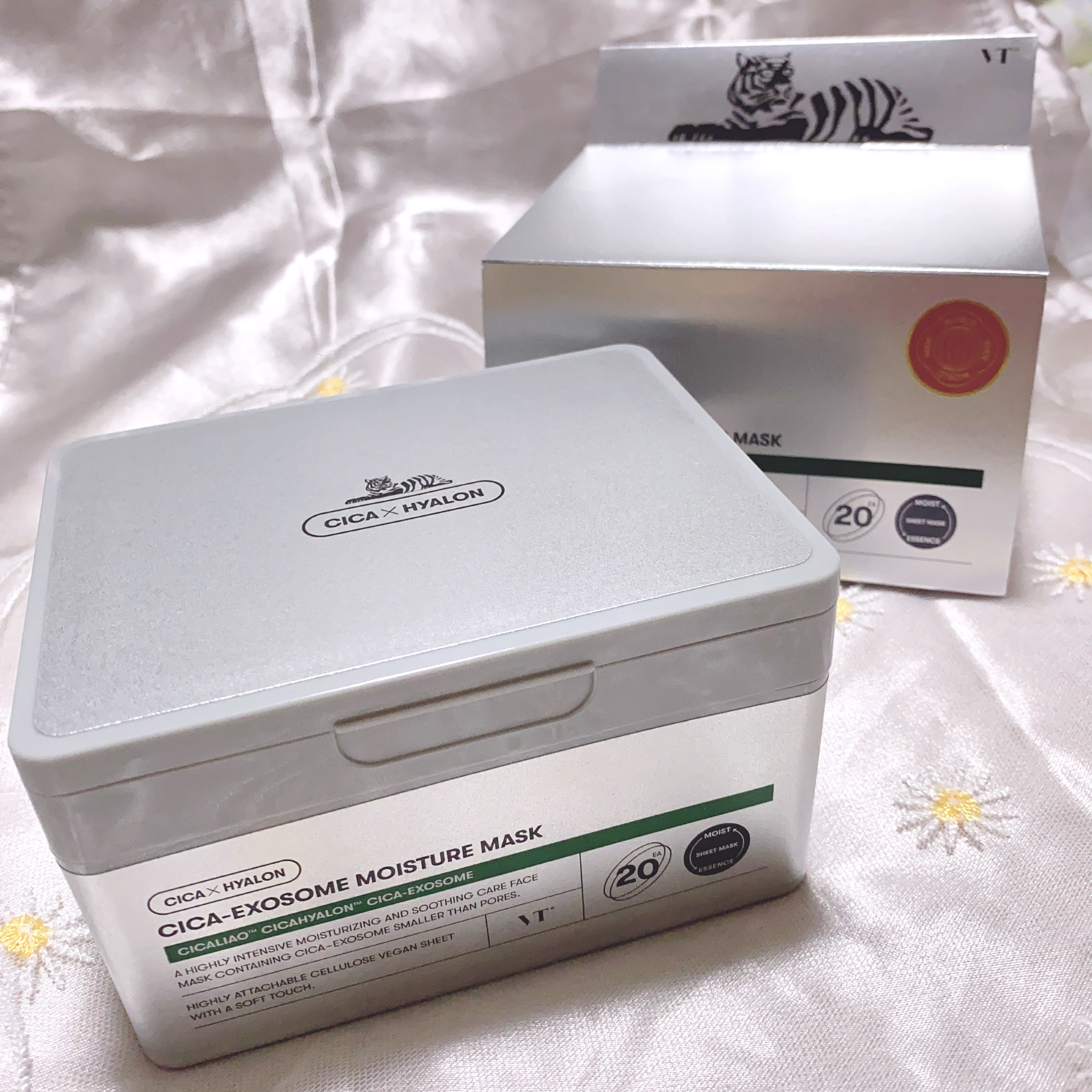 CICA エクソソーム モイスチャー マスク｜VTの効果に関する口コミ