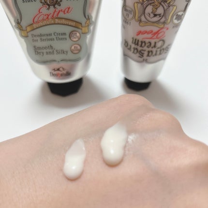 薬用足指さらさらクリーム/デオナチュレ/デオドラント・制汗剤を使ったクチコミ(2枚目)