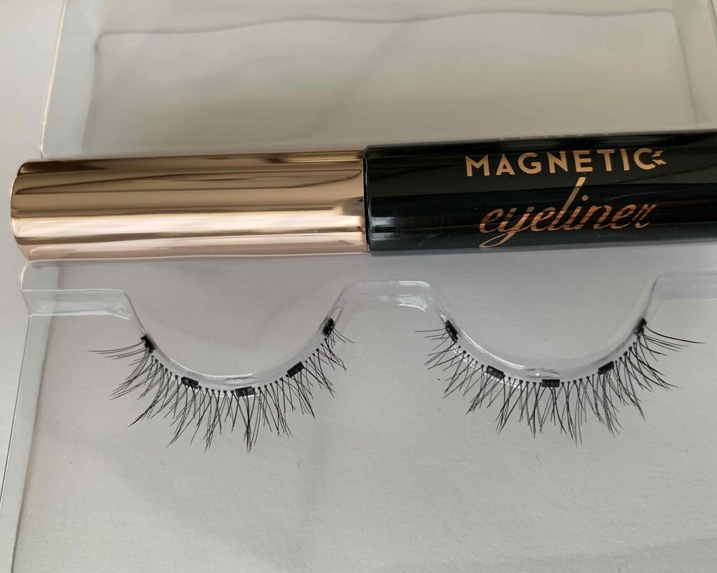 マグネチックラッシュ&ライナー/KISS NEW YORK/メイクアップキットを使ったクチコミ（2枚目）