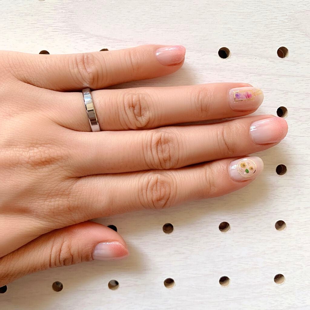 AC クイックドライベース&ハードナー/AC MAKEUP/ネイルベースコートを使ったクチコミ(5枚目)