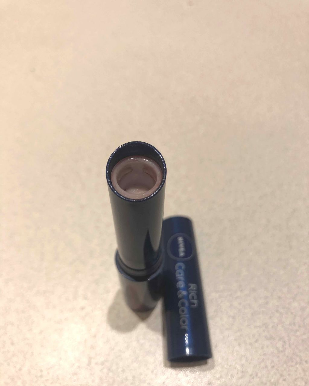 ニベア リッチケア＆カラーリップ/ニベア/リップクリームを使ったクチコミ（2枚目）