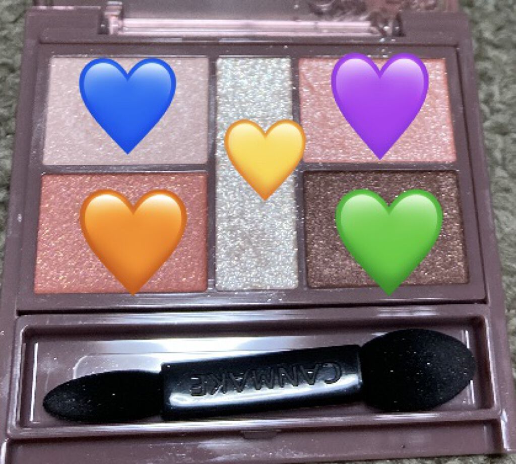 パーフェクトスタイリストアイズ/キャンメイク/アイシャドウパレットを使ったクチコミ（2枚目）