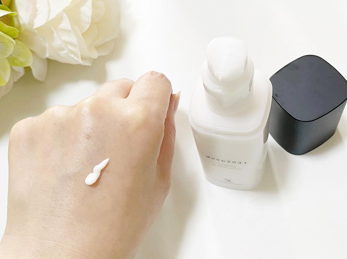 スリーピング グロースクリーム/deep2031/フェイスクリームを使ったクチコミ（2枚目）