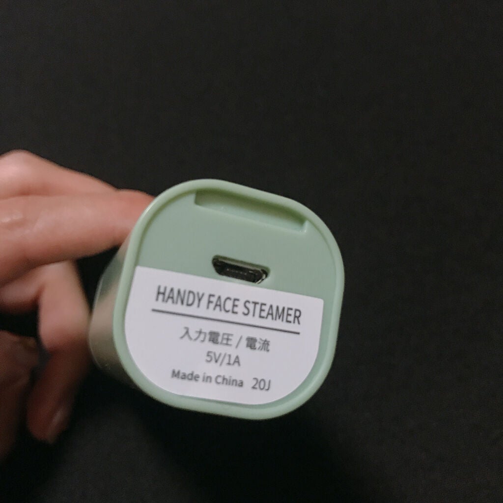 ハンディフェイススチーマー/3COINS/美顔器・マッサージを使ったクチコミ(7枚目)