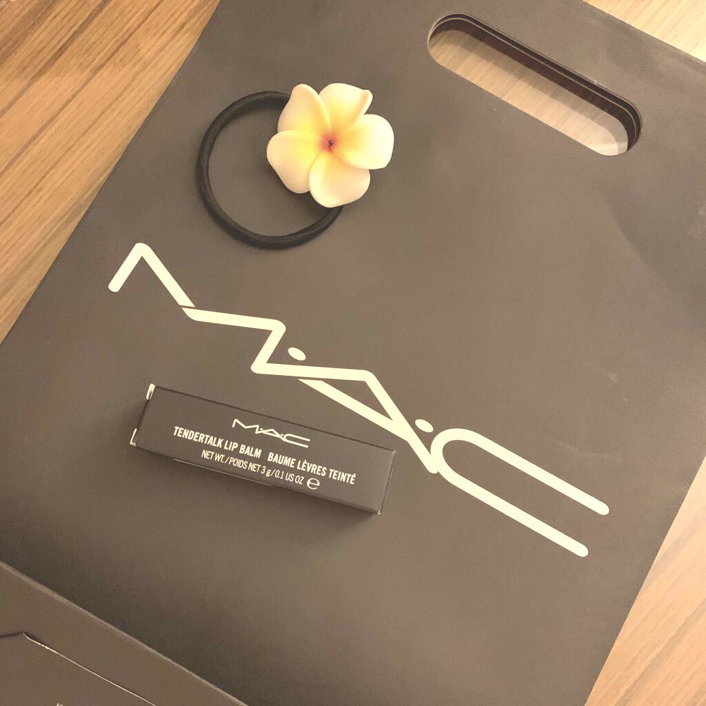 テンダートーク リップ バーム プリティ ミー アップ/M・A・C/口紅を使ったクチコミ（1枚目）