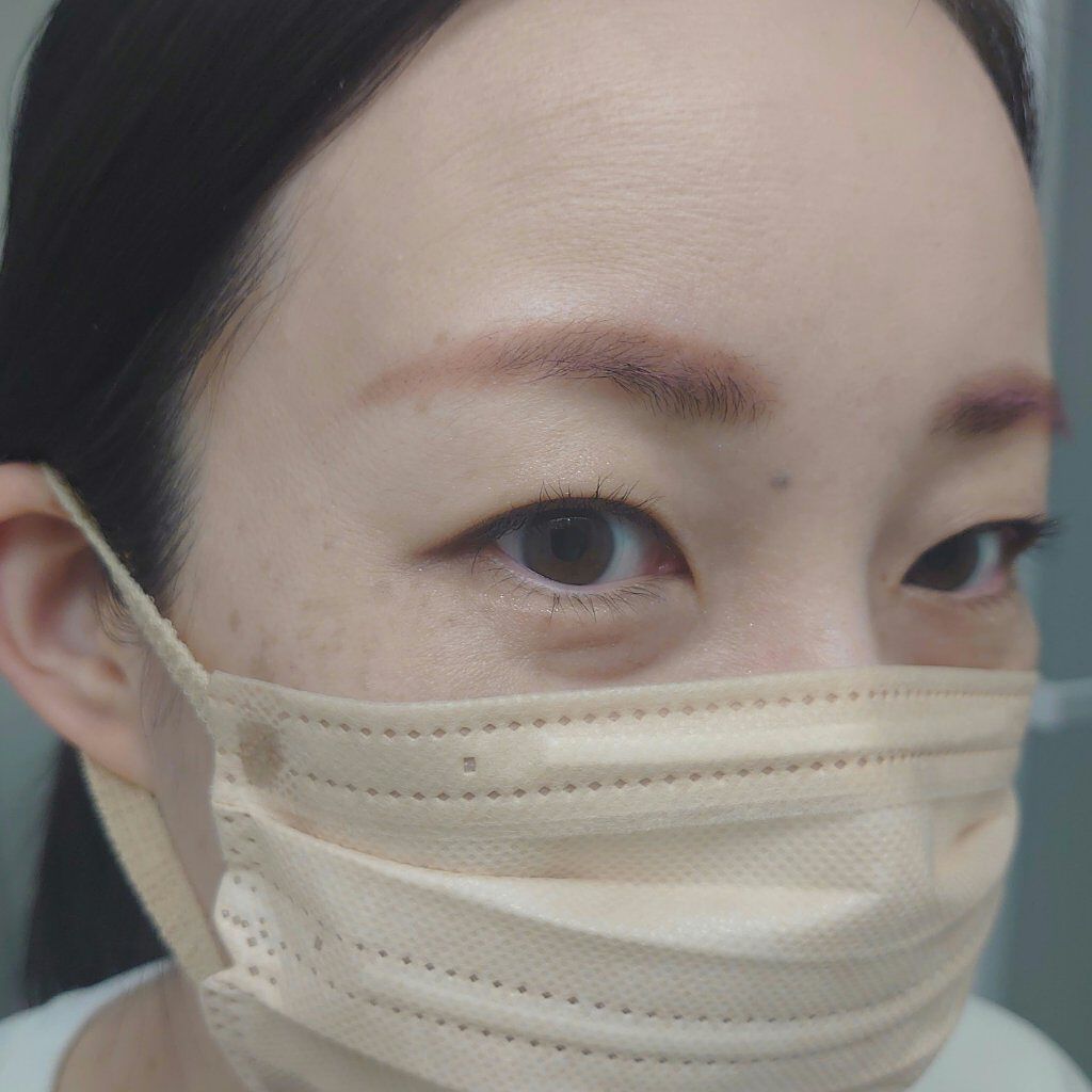 ニュアンスアイブローマスカラ/インテグレート/眉マスカラを使ったクチコミ（3枚目）