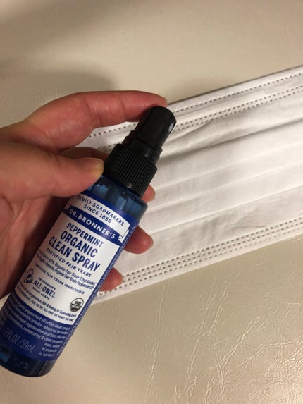オーガニッククリーンスプレー   ラベンダー/Dr. Bronner's Magic Soaps(海外)/その他を使ったクチコミ(3枚目)