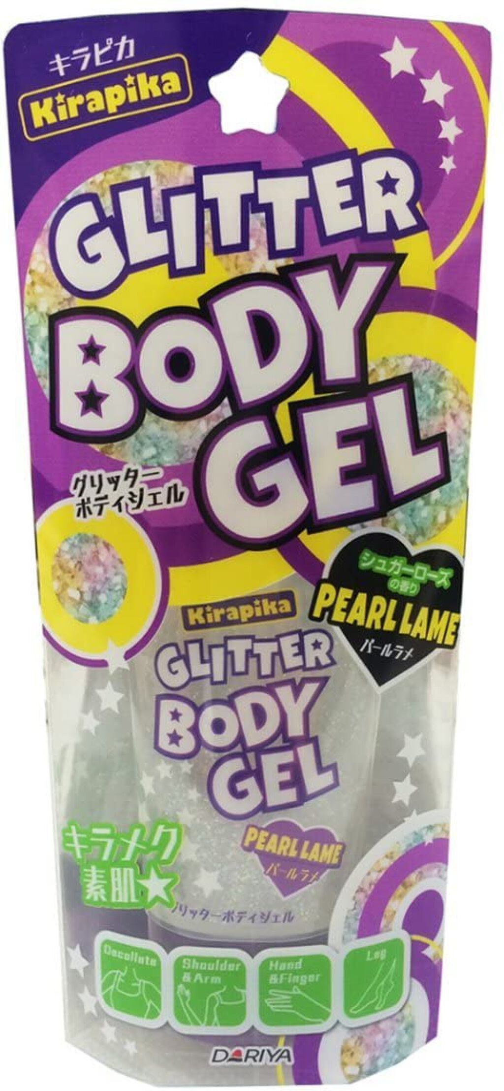 グリッターボディジェル パールラメ