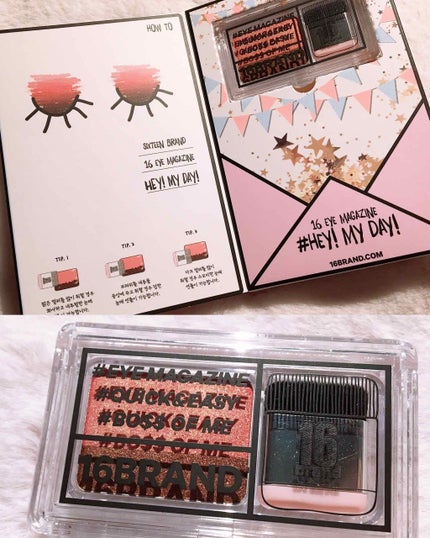 16 EYE MAGAZINE/16BRAND/アイシャドウパレットを使ったクチコミ(2枚目)