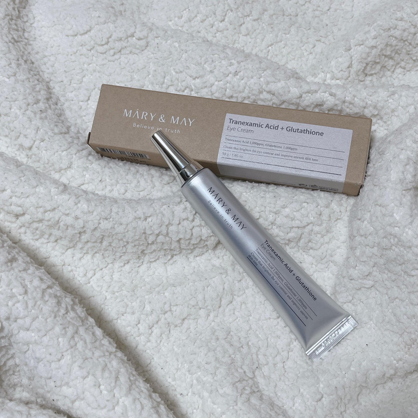トラネキサム酸+グルタチオン アイクリーム/MARY&MAY/アイケア・アイクリームを使ったクチコミ(1枚目)