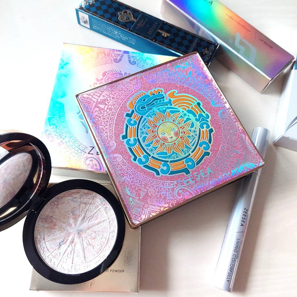 ダイヤモンドシリーズ カラーマスカラ/ZEESEA/マスカラを使ったクチコミ（1枚目）