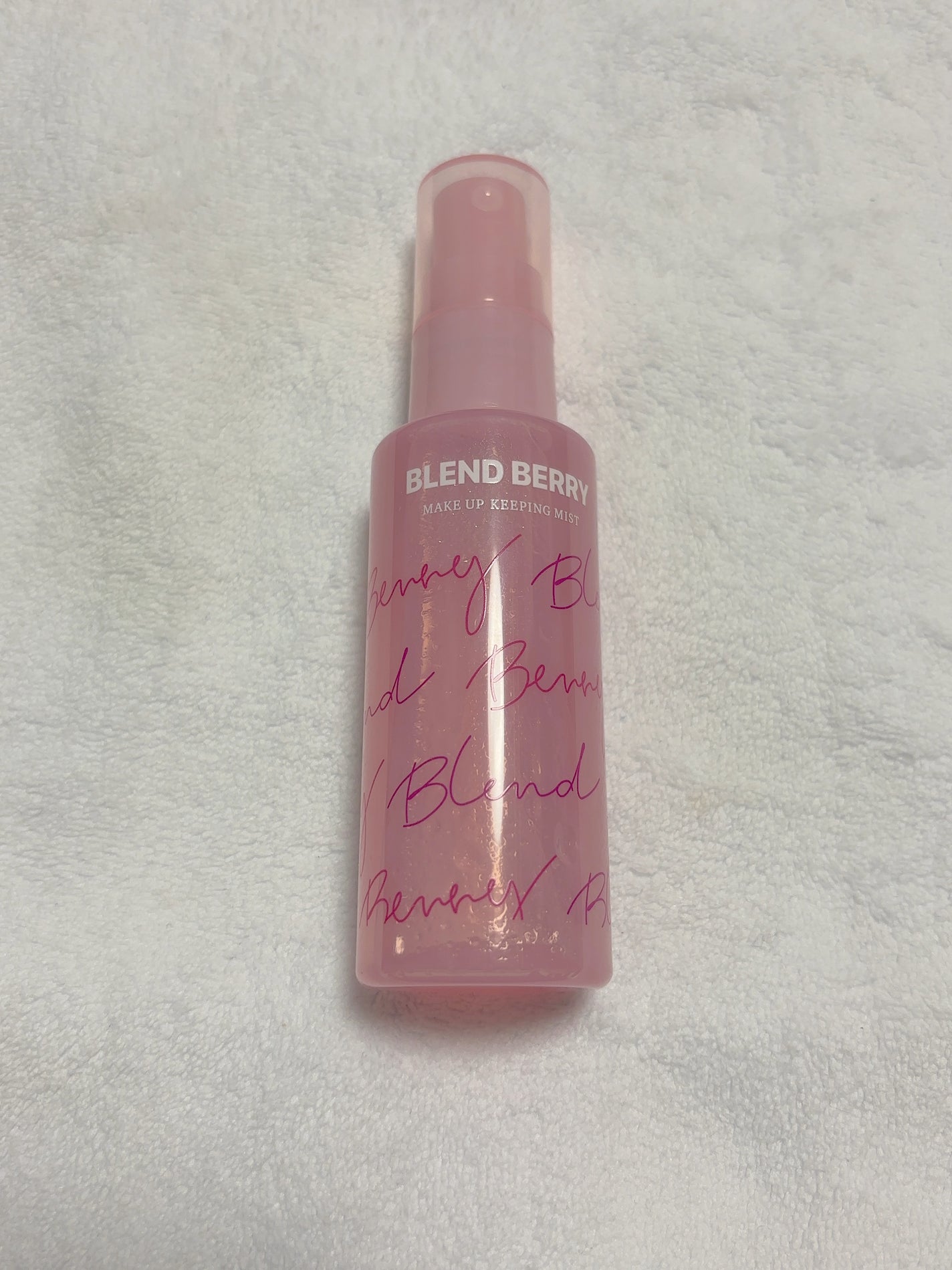 メイクアップ キーピング ミスト/BLEND BERRY/フィックスミストを使ったクチコミ(2枚目)