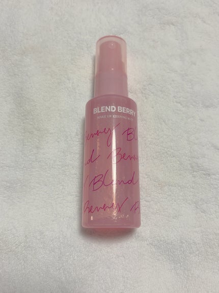 メイクアップ キーピング ミスト/BLEND BERRY/フィックスミストを使ったクチコミ(2枚目)