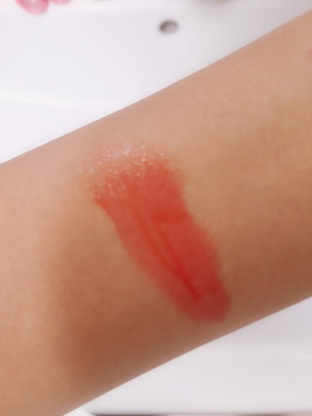 ディアダーリン ウォータージェルティント/ETUDE/リップティントを使ったクチコミ(3枚目)