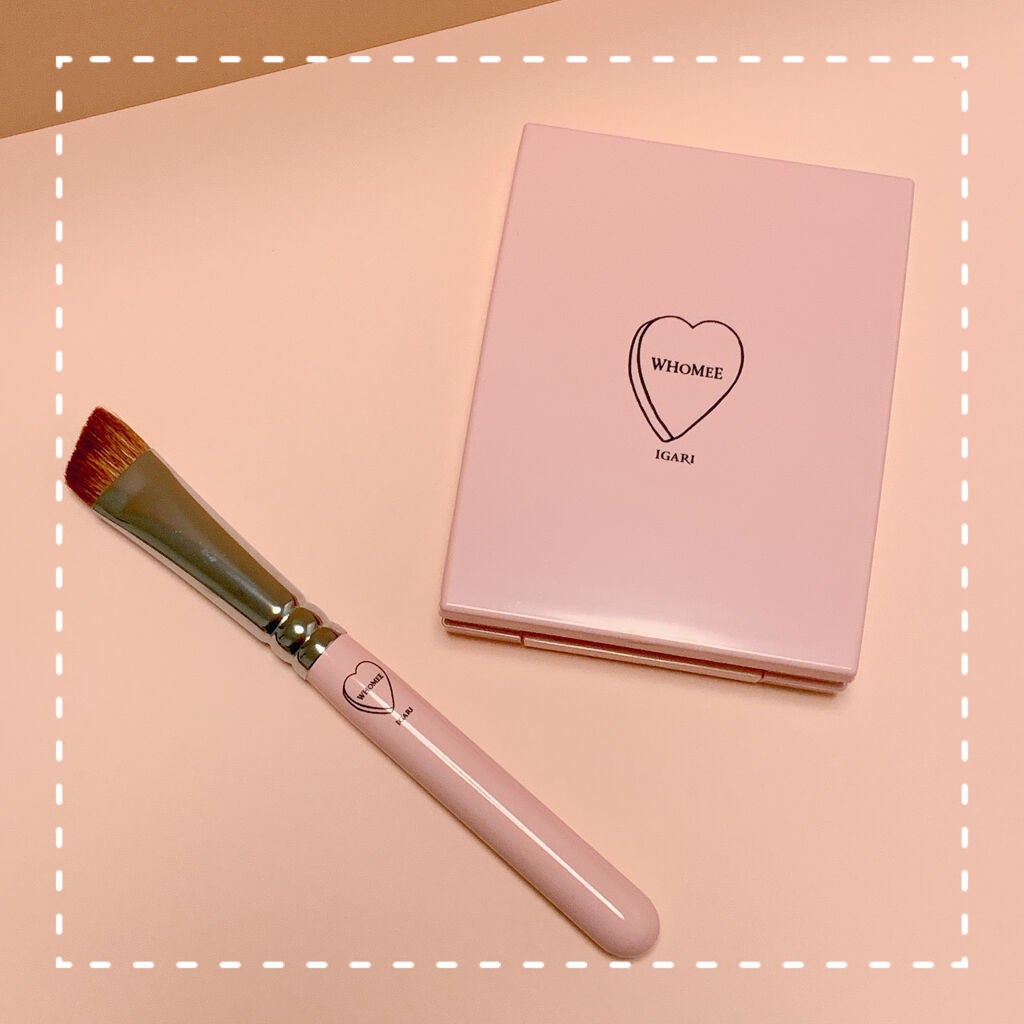 フーミー アイブロウブラシ 熊野筆/WHOMEE/メイクブラシを使ったクチコミ(1枚目)