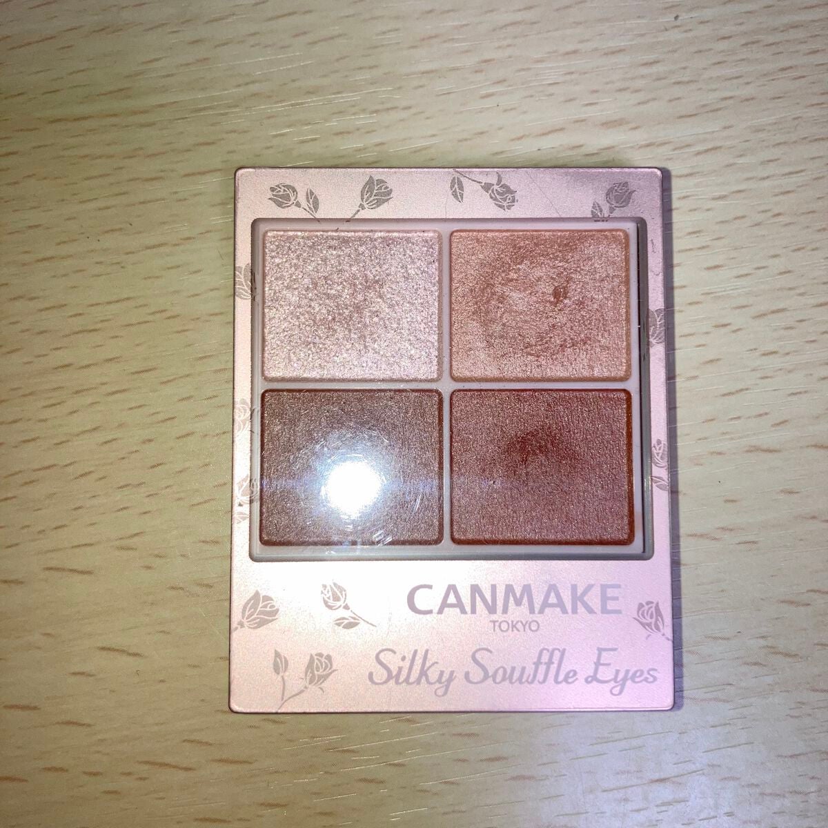 シルキースフレアイズ(マットタイプ)/キャンメイク/アイシャドウパレットを使ったクチコミ(1枚目)