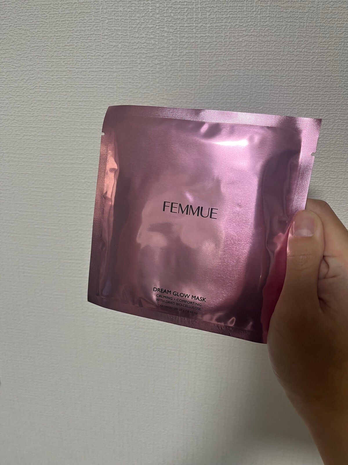 ドリームグロウマスク CC(保護・保湿)/FEMMUE/シートマスク・パックを使ったクチコミ(3枚目)