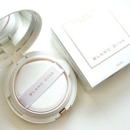 GLEAM COVERAGE CUSHION/BLANC DIVA/クッションファンデーションを使ったクチコミ(5枚目)