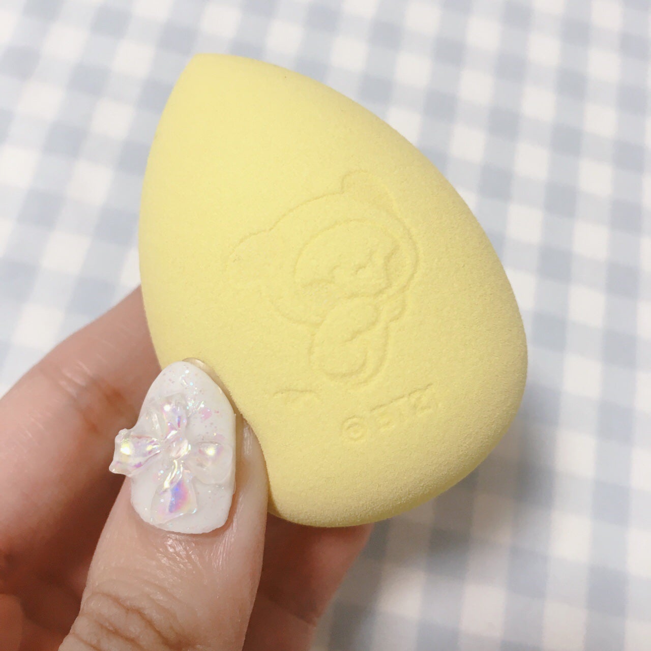 3Dメイクアップスポンジ(フラットカット型)/DAISO/パフ・スポンジを使ったクチコミ(2枚目)