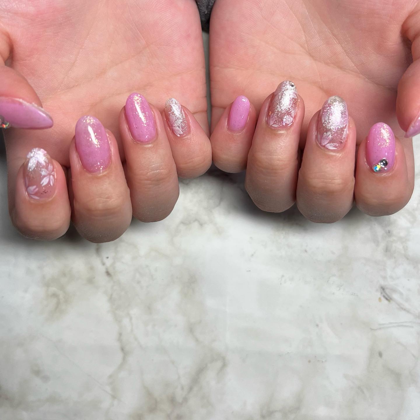 #春ネイル,#ネイル,#ニュアンスネイル,#スカルプネイル,#ジェルネイル,#ママネイル,#ギャルネイル,#大人ネイル,#派手ネイル,#ネイル,#城陽ネイル,#京都ネイル,#大阪ネイル,#奈良ネイルのネイルデザイン