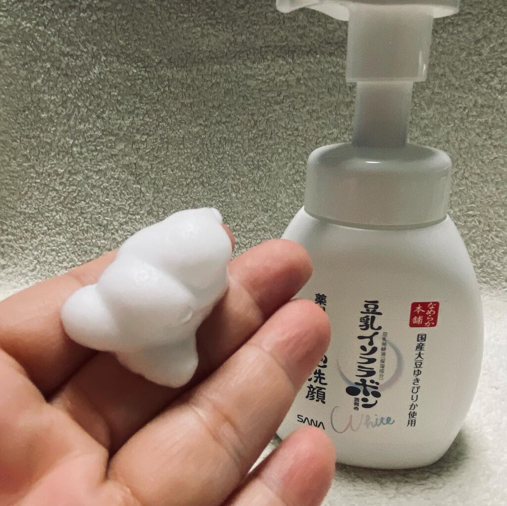 薬用泡洗顔/なめらか本舗/泡洗顔を使ったクチコミ(4枚目)
