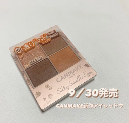 シルキースフレアイズ(マットタイプ)/キャンメイク/アイシャドウパレットを使ったクチコミ(1枚目)