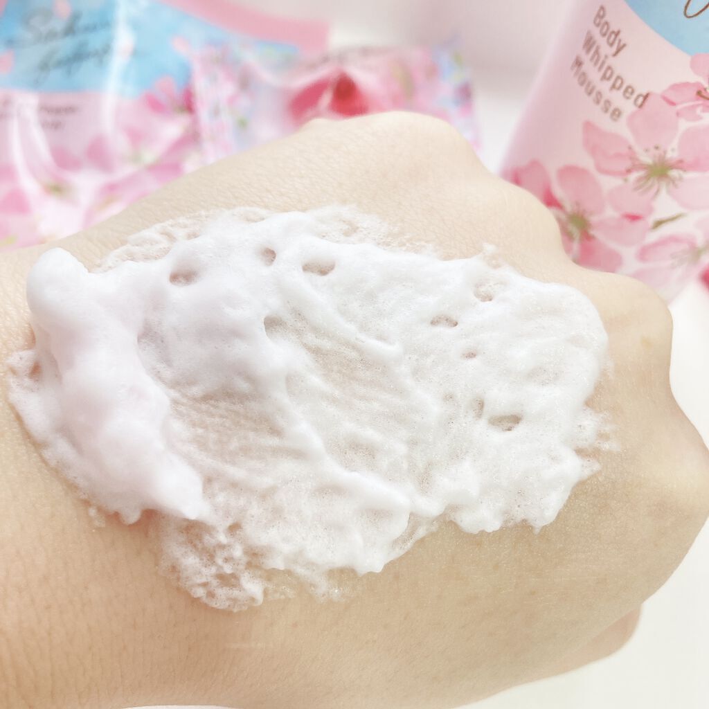 さくらふふふ バスビーズ n/ハウス オブ ローゼ/保湿系入浴剤を使ったクチコミ（3枚目）