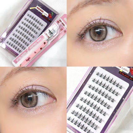 さくら on LIPS 「グルー無しで使えるつけまつ毛✨️🌸ワンタッチアイラッシュジェラ..」(1枚目)