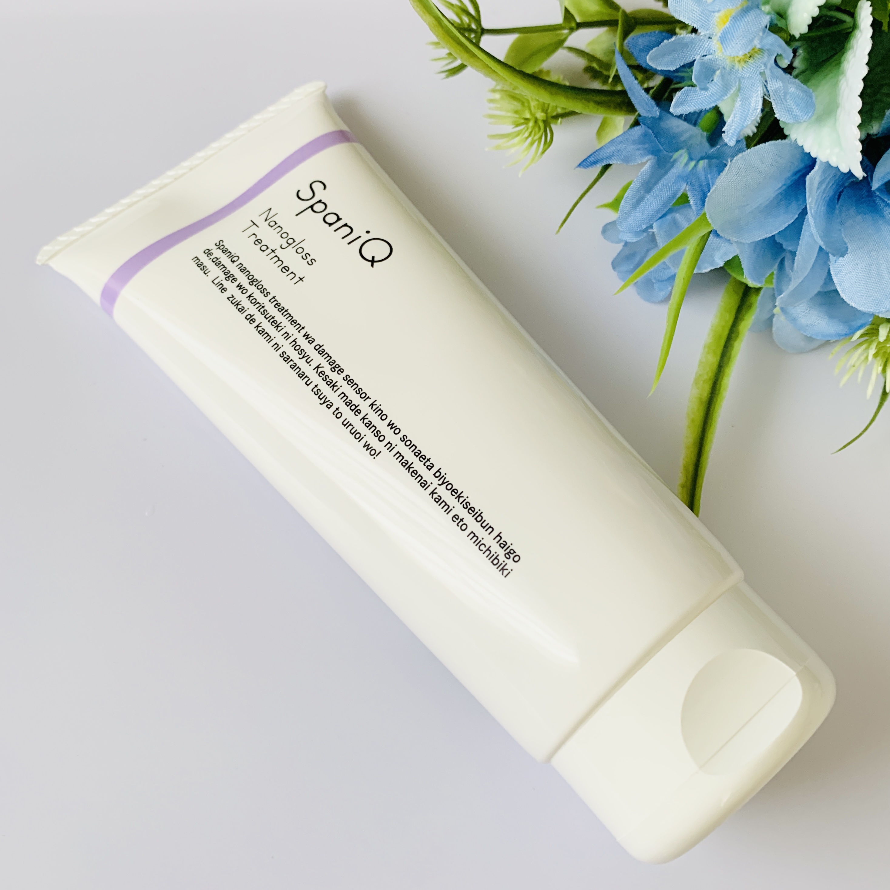 ナノグロストリートメント/SpaniQ/洗い流すヘアトリートメントを使ったクチコミ（1枚目）