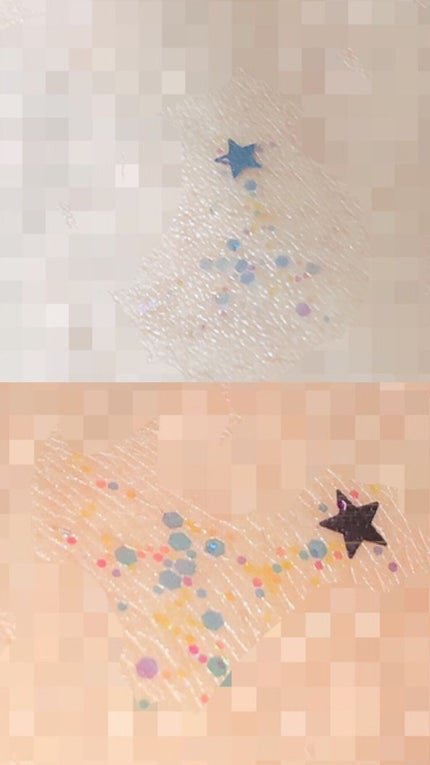 URGLAM GLITTER GEM/U R GLAM/ジェル・クリームチークを使ったクチコミ(4枚目)