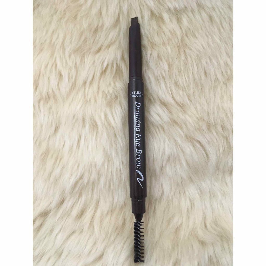 ドローイング アイブロウ ペンシル ブラウン/ETUDE/アイブロウペンシルを使ったクチコミ（2枚目）