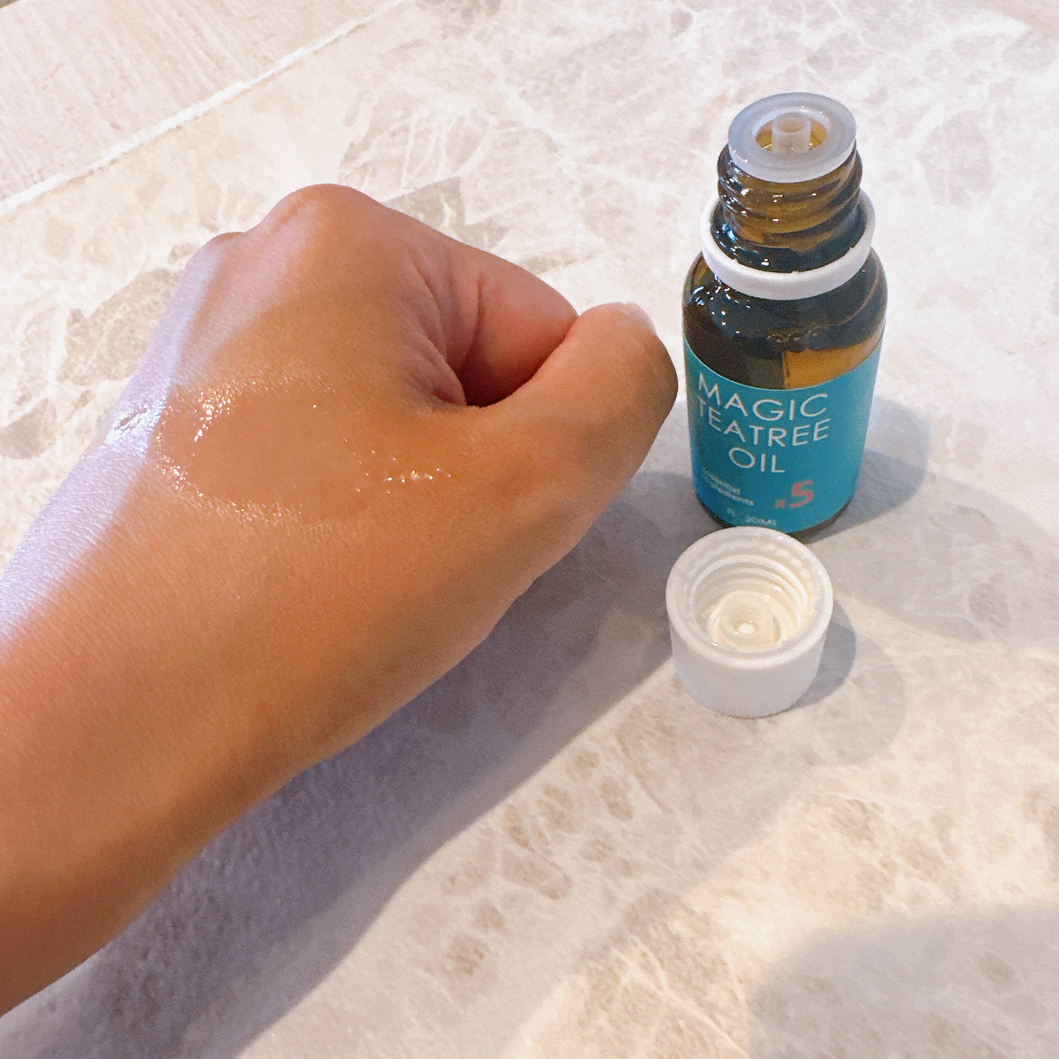 マジックティーツリーオイル/ブラン/フェイスオイルを使ったクチコミ（3枚目）
