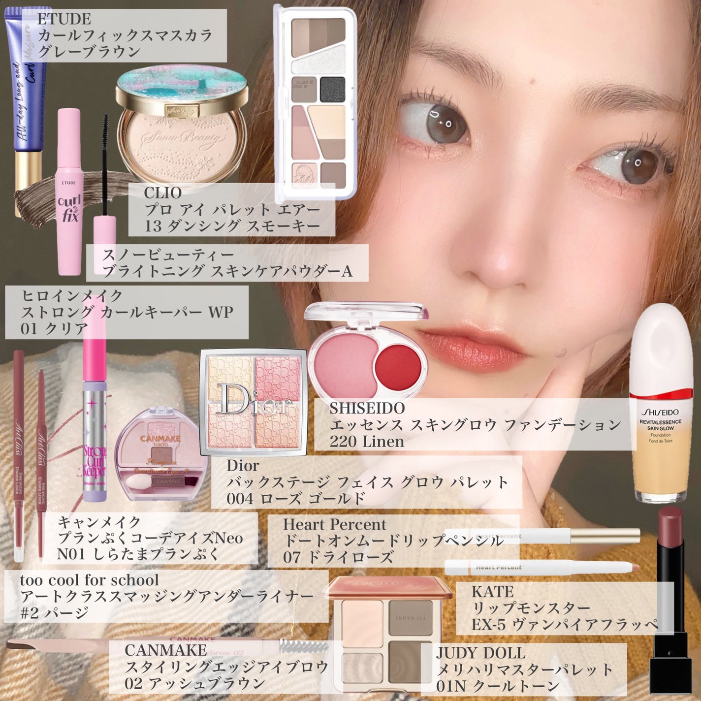 ディオール バックステージ フェイス グロウ パレット/Dior/ハイライトを使ったクチコミ(2枚目)